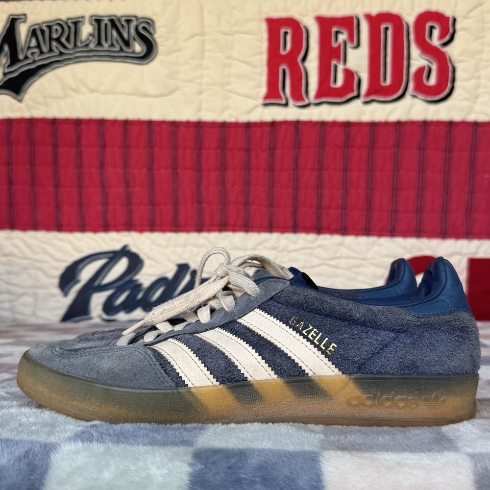 Size 8‎ - Adidas Gazelle Indoor Blue Sneakers JI0322